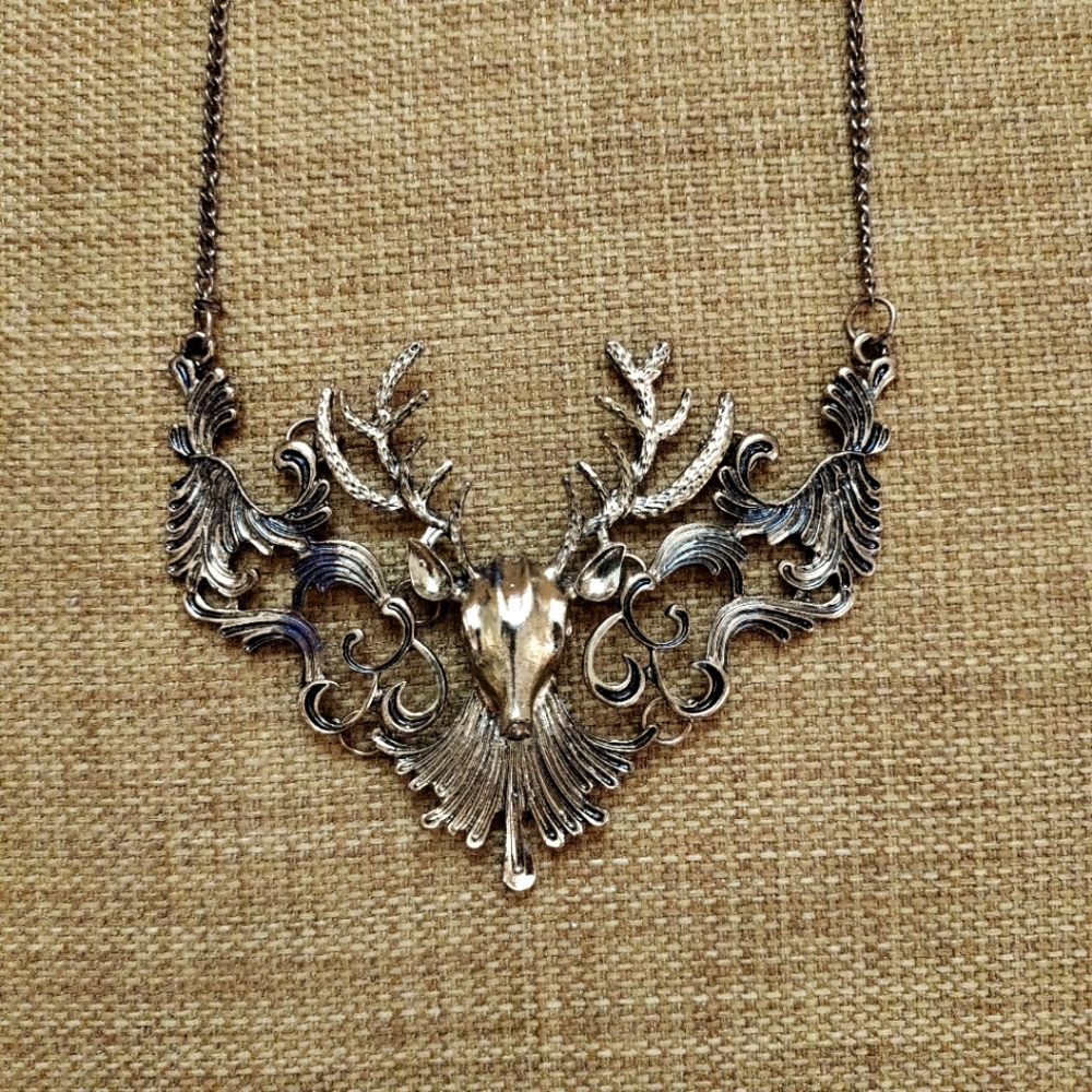 Holiday Deer Necklace - Picture 1 of 1